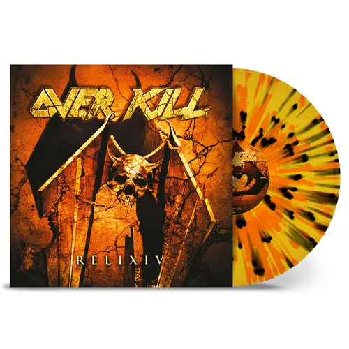 Overkill - Reli Xiv (Indie Exclusive, Yellow, Orange & Black Splatter Colored Vinyl)