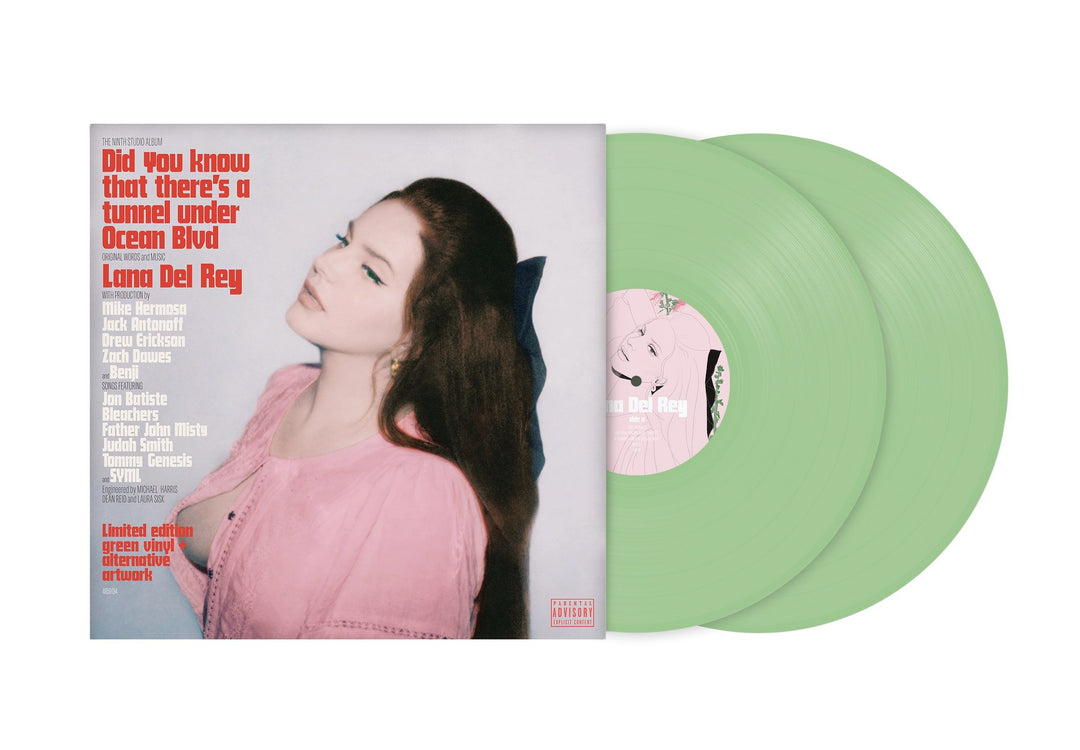 Lana Del Rey - Did You Know That There'S A Tunnel Under Ocean Blvd (Alt. Cover) (Indie Exclusive, Limited Edition, Colored Vinyl, Green) (2 Lp'S)