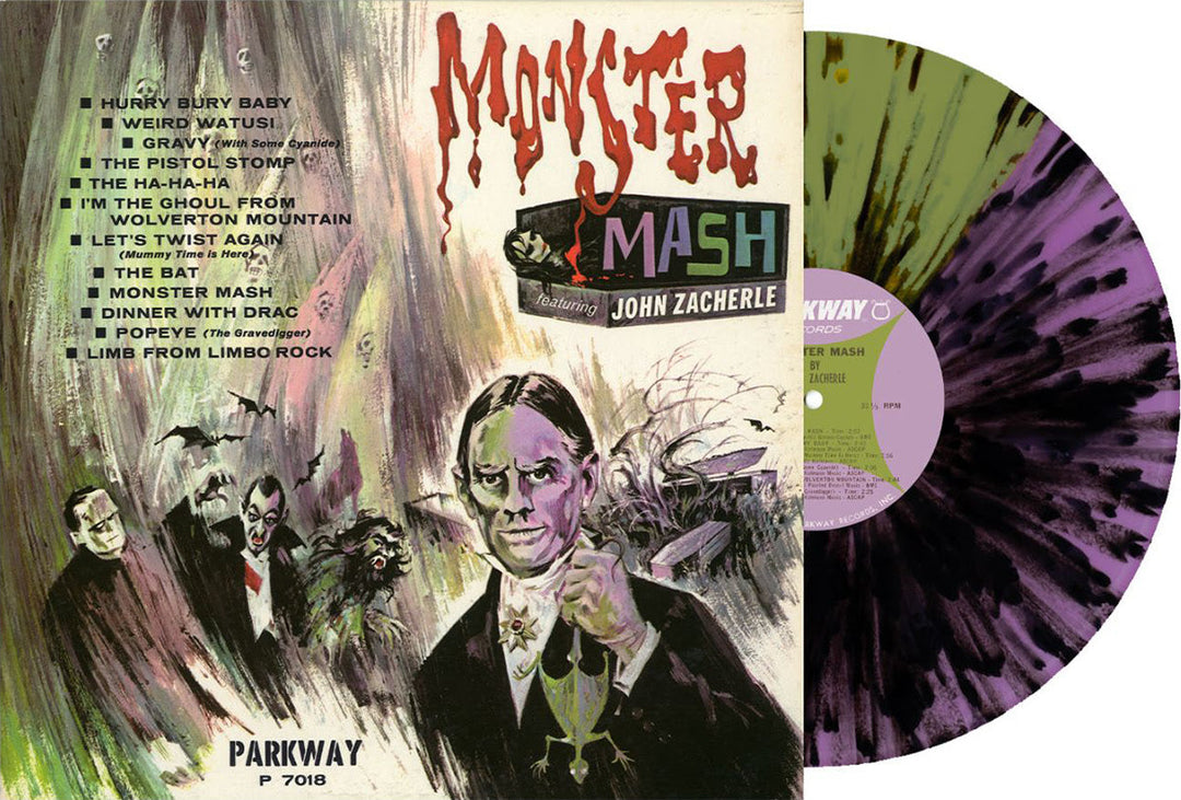 John Zacherle - Monster Mash (Indie Exclusive) (Purple/Green Split W/Black Splatter Vinyl)