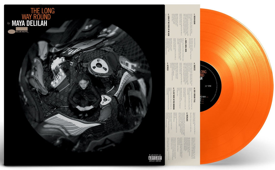 Maya Delilah - The Long Way Round  (Transparent Pumpkin Spice Colored Vinyl)
