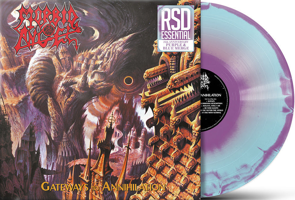 Morbid Angel - Gateways To Annihilation (Indie Exclusive) (Purple Blue Merge Vinyl)