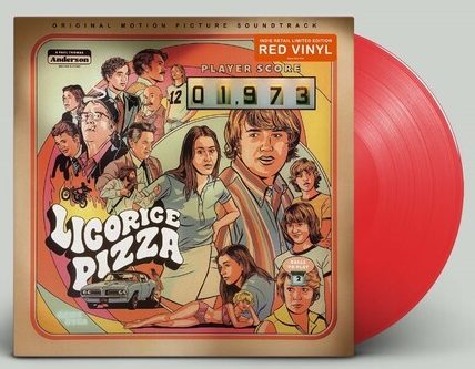 Various Artists - Licorice Pizza (Original Motion Picture Soundtrack) (Limited Edition, Indie Exclusive, Red Colored Vinyl) (2 Lp's)