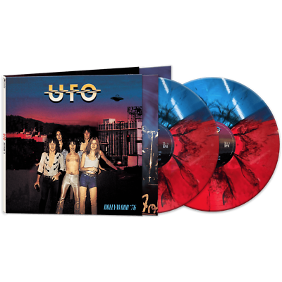 Ufo - Hollywood '76  (Colored Vinyl, Blue & Red Splatter) (2 Lp'S)