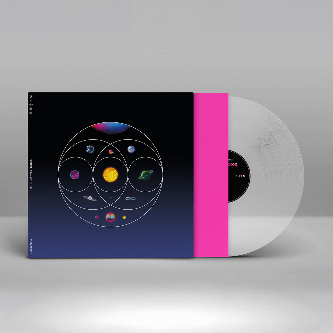 COLDPLAY - Music Of The Spheres (Indie Exclusive) (Clear Ecorecord LP)