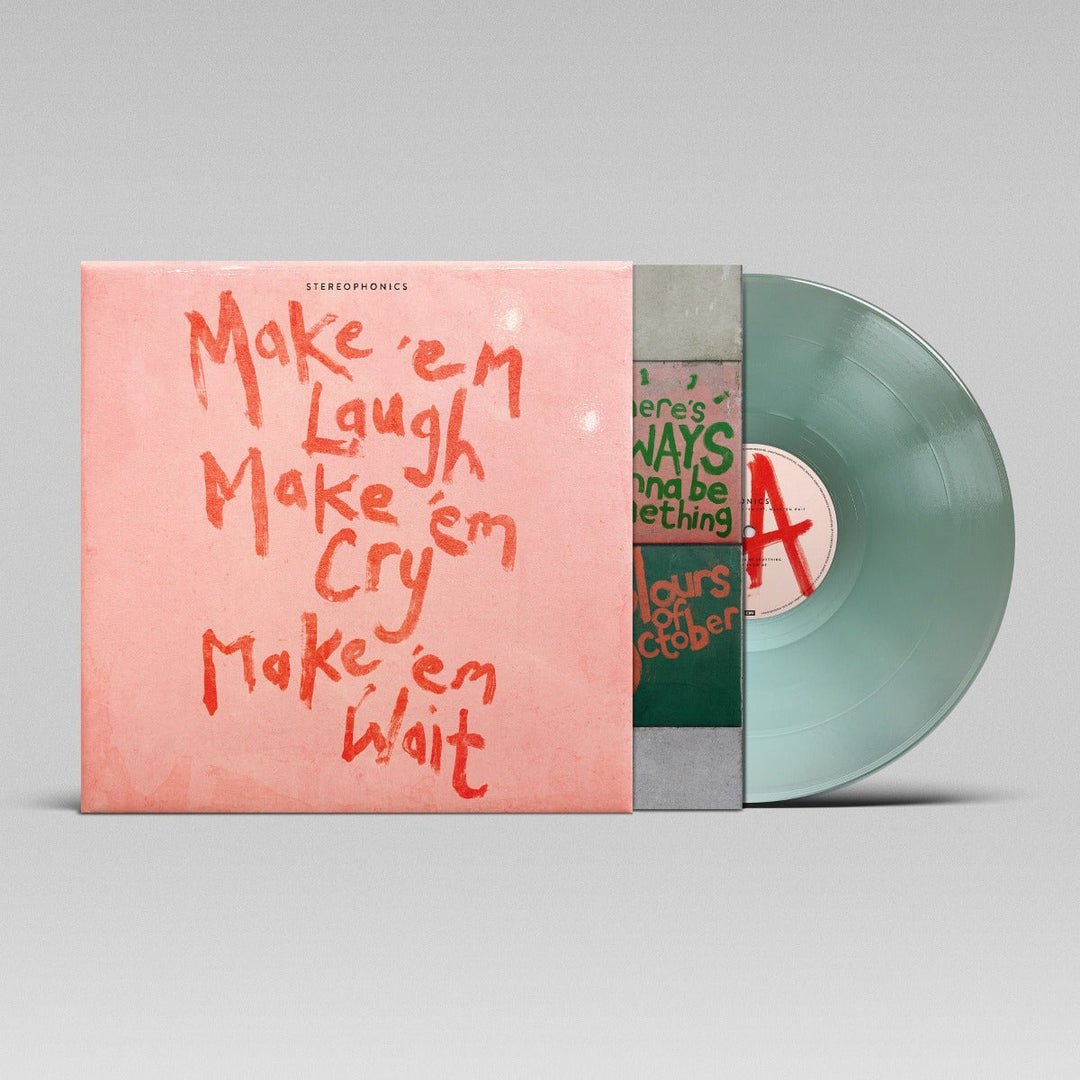 Stereophonics - Make 'Em Laugh, Make 'Em Cry, Make 'Em Wait (Indie Exclusive, Limited Edition, 180 Gram Vinyl, Clear Vinyl)