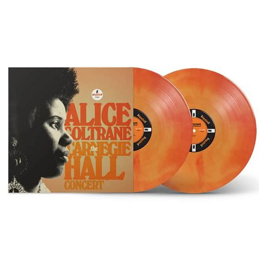ALICE COLTRANE - The Carnegie Hall Concert (Limited Edition, Opaque Galaxy Orange Colored Vinyl) (2 Lp's)