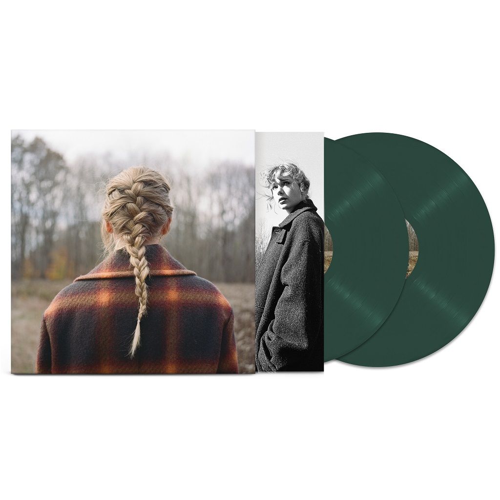 Taylor Swift - Evermore (Colored Vinyl, Translucent Green, Deluxe Edition, Bonus Tracks) (2 Lp'S)