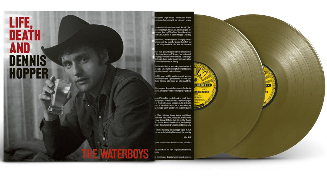 The Waterboys - Life, Death And Dennis Hopper  (Limited Edition, Burnt Gold Colored Vinyl) (2 Lp'S)