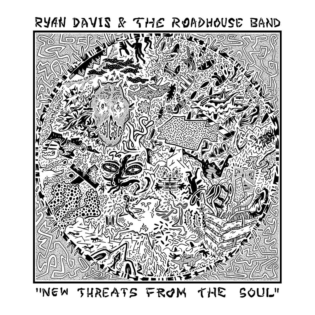 RYAN DAVIS & THE ROADHOUSE BAND - New Threats From The Soul (Transparent Light Blue Vinyl)