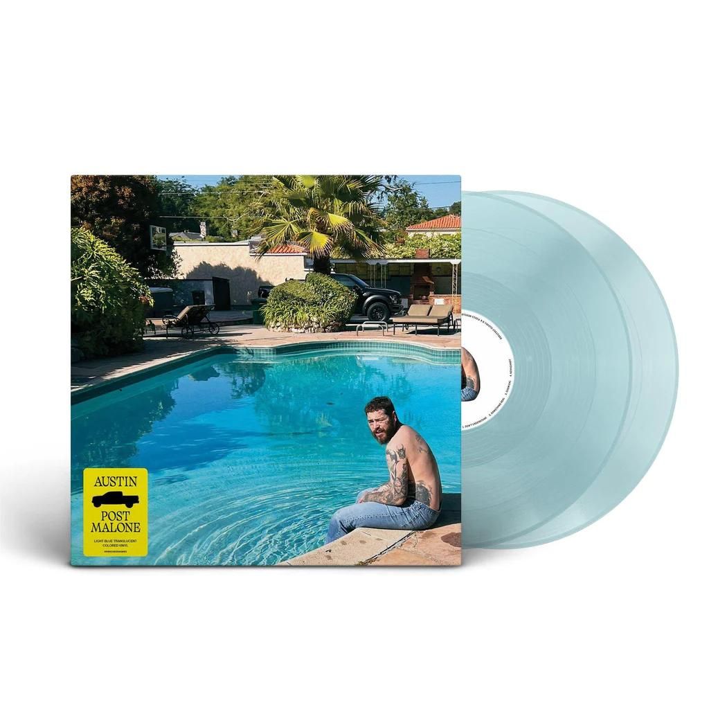 Post Malone - Austin (Limited Edition, Translucent Light Blue Colored Vinyl) (2 Lp'S)