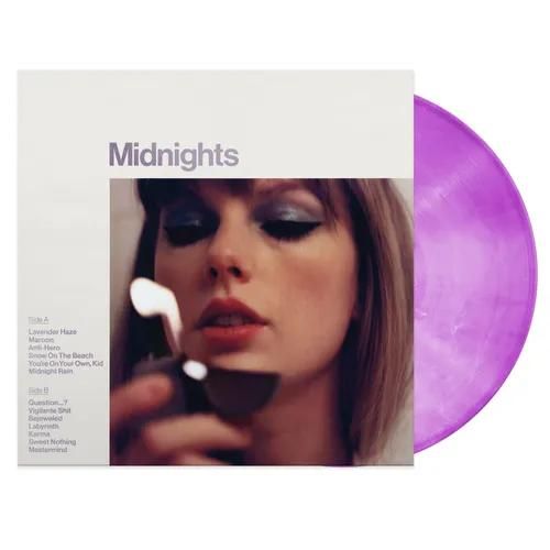 Taylor Swift - Midnights (Indie Exclusive, Limited Edition, Colored Vinyl, Purple Marble)