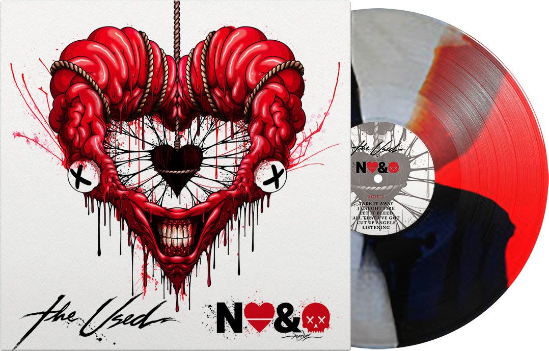 The Used - In Love And Death (Limited Edition, Red/ Black/ Clear Twist ...