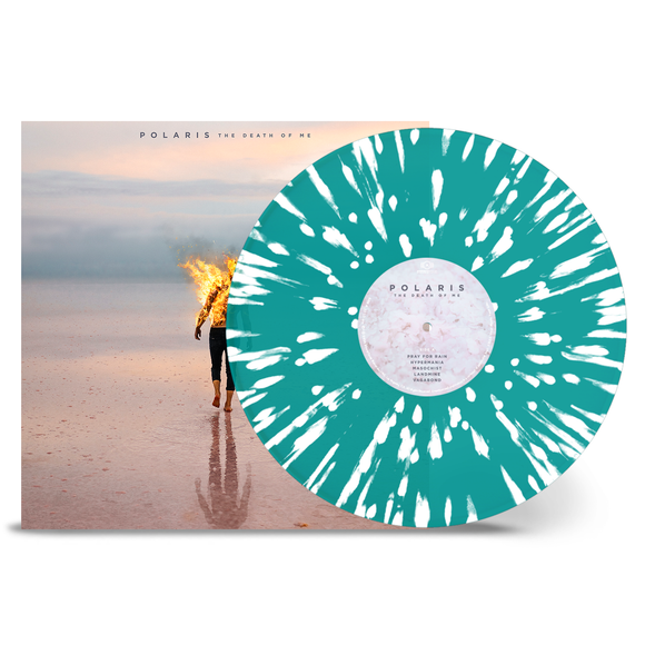 Polaris - The Death Of Me (Indie Exclusive, Turquoise & White Splatter Colored Vinyl)