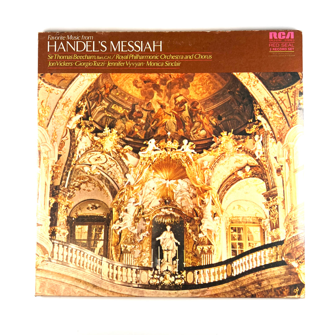 Georg Friedrich Händel , Sir Thomas Beecham , Jon Vickers , Giorgio Tozzi , Jennifer Vyvyan, Monica Sinclair - Favorite Music From Handel's "Messiah"