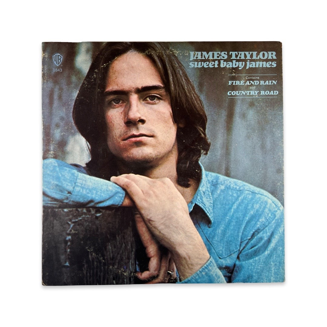 James Taylor – Sweet Baby James - 1970 W7 Logo w/ Misprint