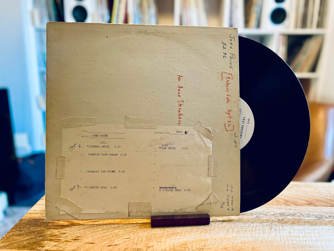 Prine Self Titled Test Pressing