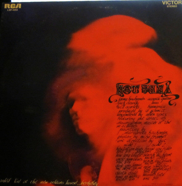 Hot Tuna : Hot Tuna (LP, Album, RP, Hol)