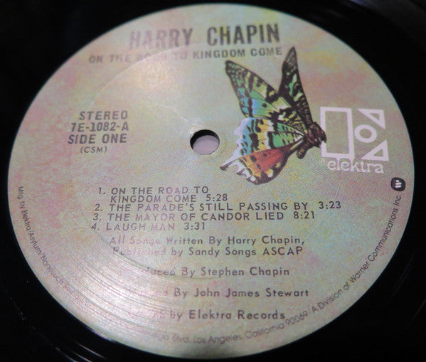 Harry Chapin : On The Road To Kingdom Come (LP, Album, CSM)
