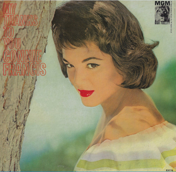 Connie Francis : My Thanks To You (LP, Album, Mono, RE)