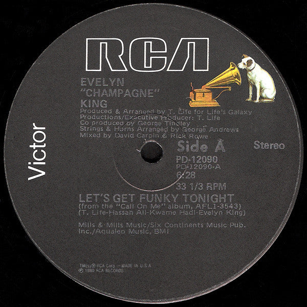 Evelyn "Champagne" King* : Let's Get Funky Tonight (12")