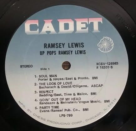 Ramsey Lewis : Up Pops Ramsey Lewis (LP, Album, 163)