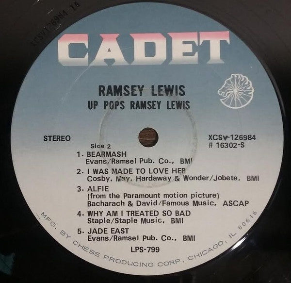 Ramsey Lewis : Up Pops Ramsey Lewis (LP, Album, 163)