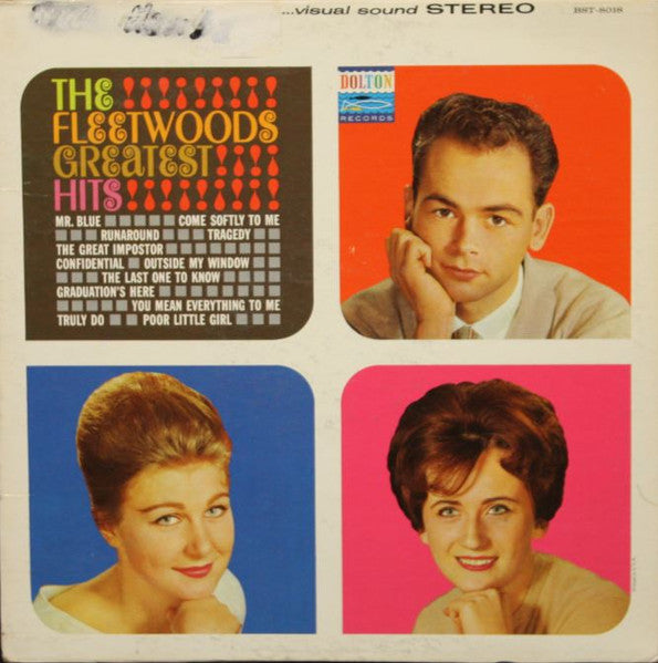 The Fleetwoods : The Fleetwoods Greatest Hits (LP, Album, Comp, RP)