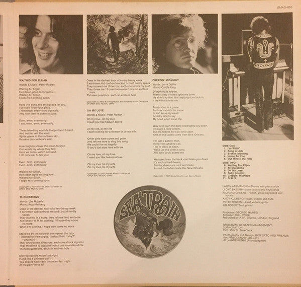 Seatrain : Seatrain (LP, Album, Los)