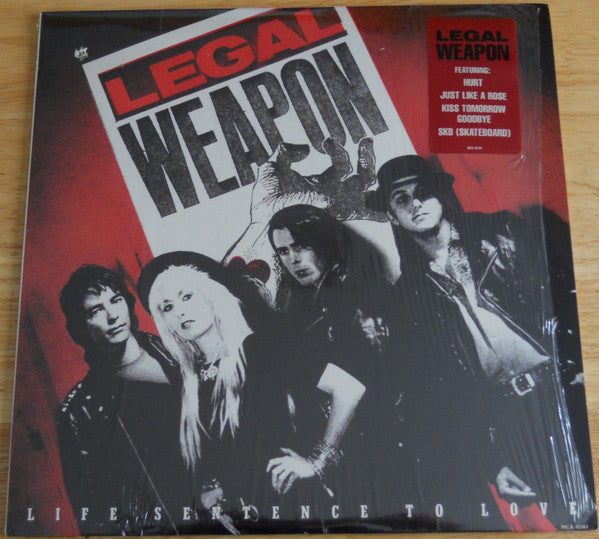 Legal Weapon : Life Sentence To Love (LP, Album, Glo)