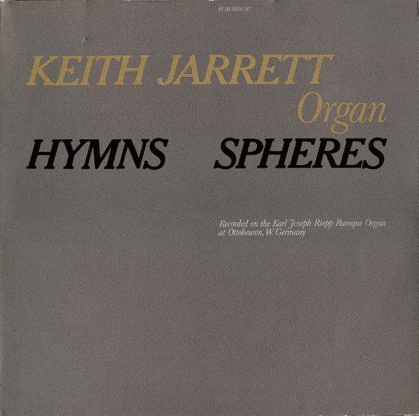 Keith Jarrett : Hymns Spheres (2xLP, Album, RE)