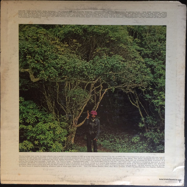 Bobby Hutcherson : Natural Illusions (LP, Album)