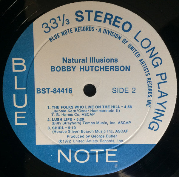 Bobby Hutcherson : Natural Illusions (LP, Album)
