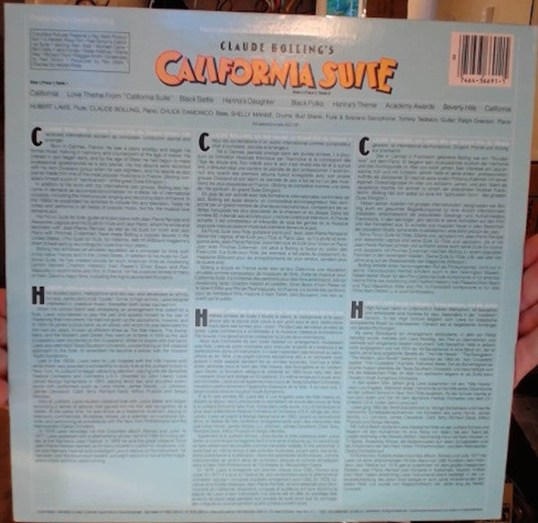 Claude Bolling : California Suite (LP, Album, RE)
