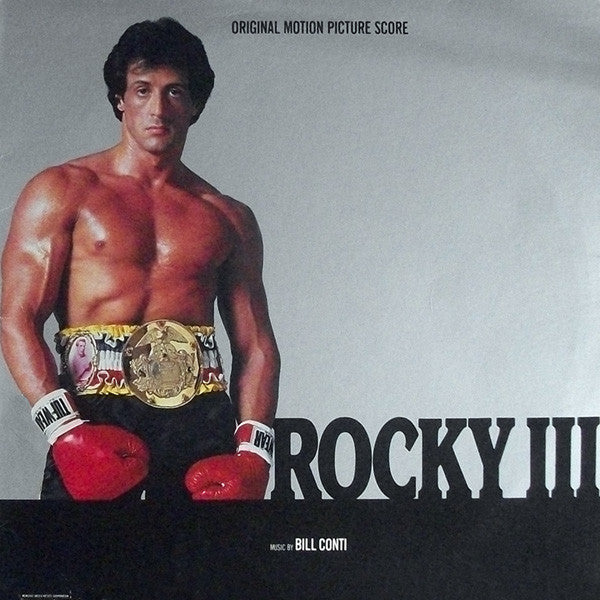 Bill Conti : Rocky III - Original Motion Picture Score (LP, Album, RP, Win)