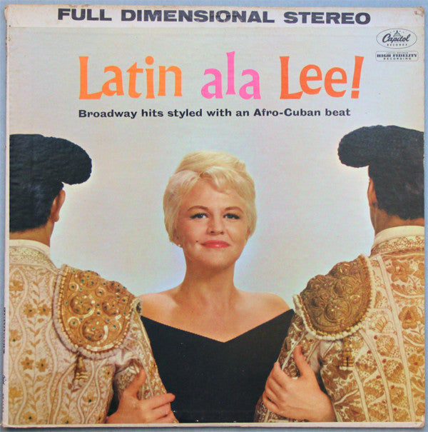 Peggy Lee : Latin Ala Lee! (LP, Scr)