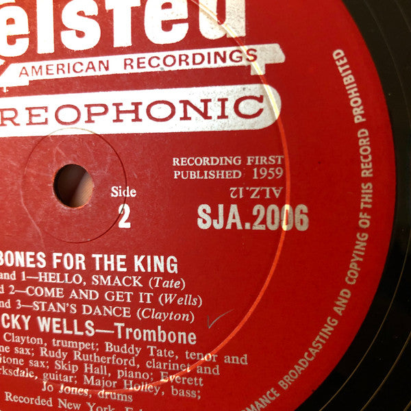 Dickie Wells : Bones For The King (LP)