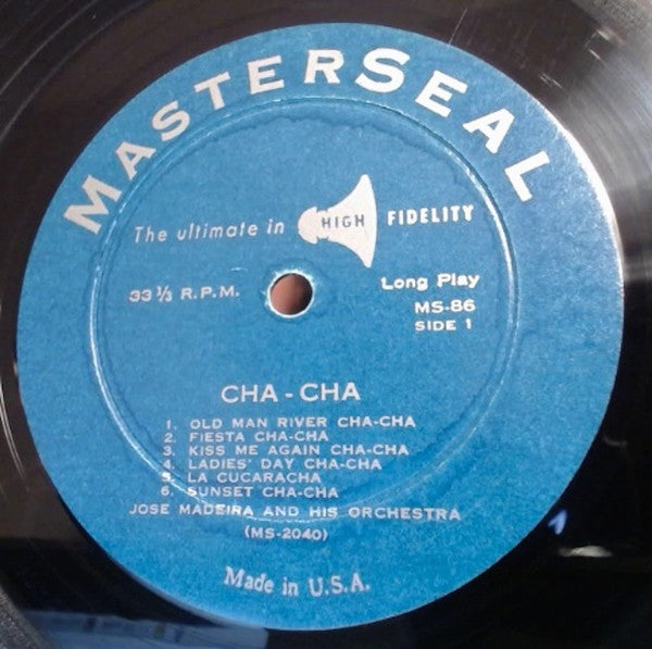 Jose Madeira And His Orchestra : Cha Cha (LP, Album)