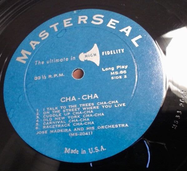 Jose Madeira And His Orchestra : Cha Cha (LP, Album)