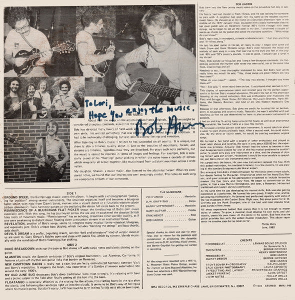 Bob Harris (10) : Guitar (LP, Album)