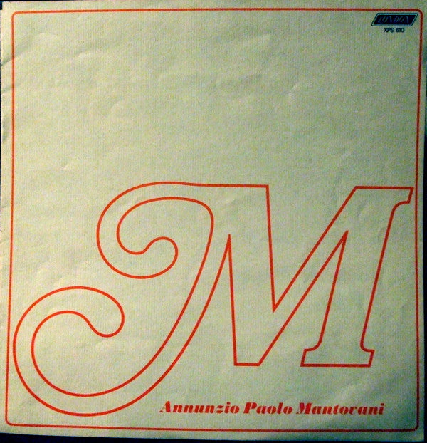 Mantovani And His Orchestra : Annunzio Paolo Mantovani (LP, Album, AL )