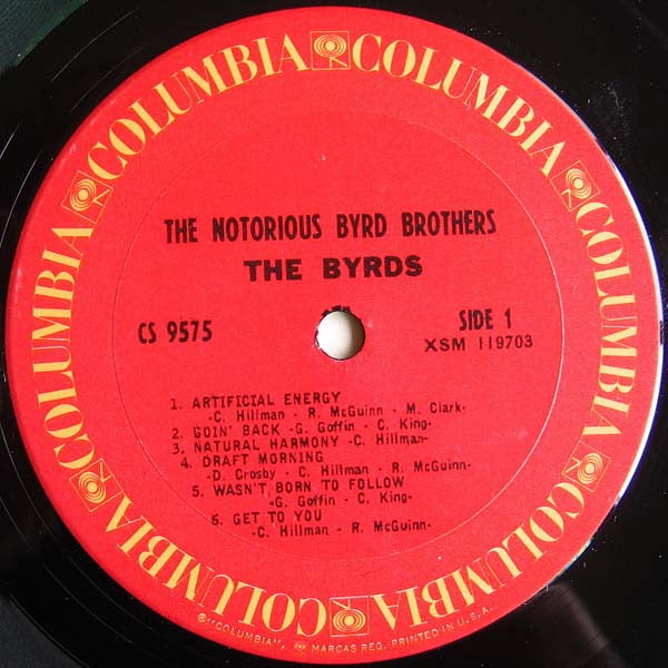 The Byrds : The Notorious Byrd Brothers (LP, Album, RP)