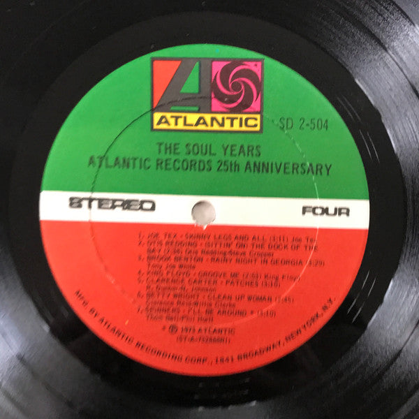 Various : The Soul Years (2xLP, Comp, RI )