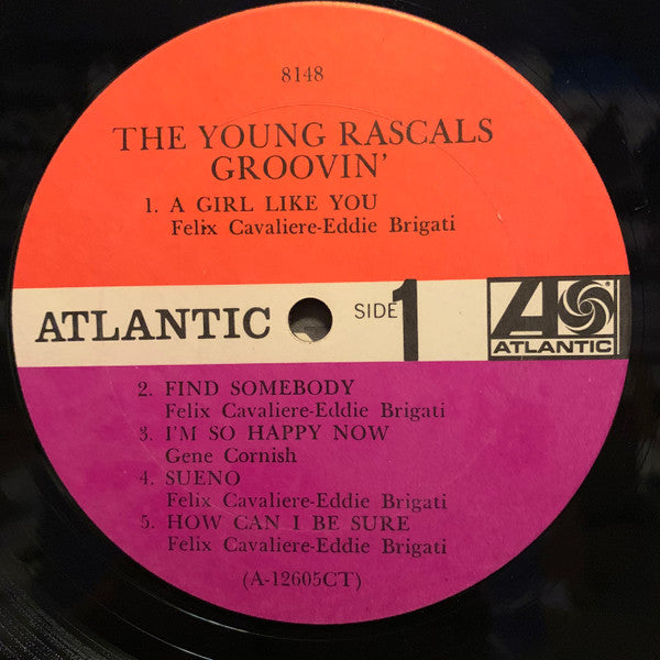 The Young Rascals : Groovin' (LP, Album, Mono, Ter)