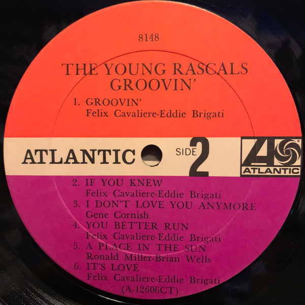 The Young Rascals : Groovin' (LP, Album, Mono, Ter)