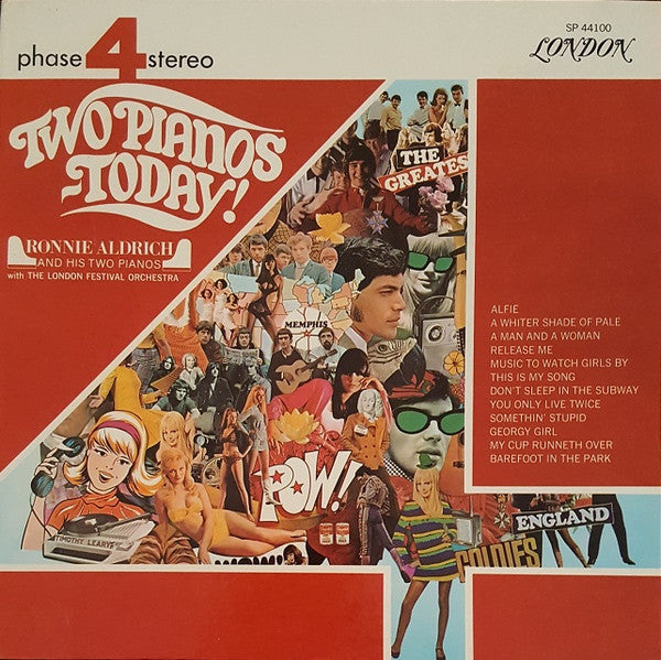 Ronnie Aldrich And His Two Pianos With The London Festival Orchestra : Two Pianos ~ Today! (LP, Album)