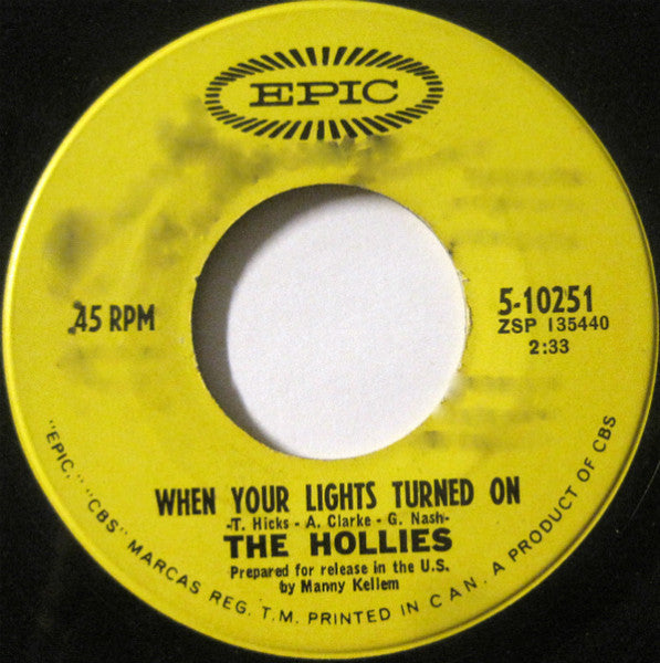 The Hollies : Dear Eloise (7", Single)