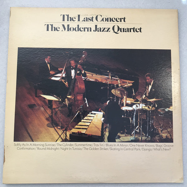 The Modern Jazz Quartet : The Last Concert (2xLP, Album, MO)