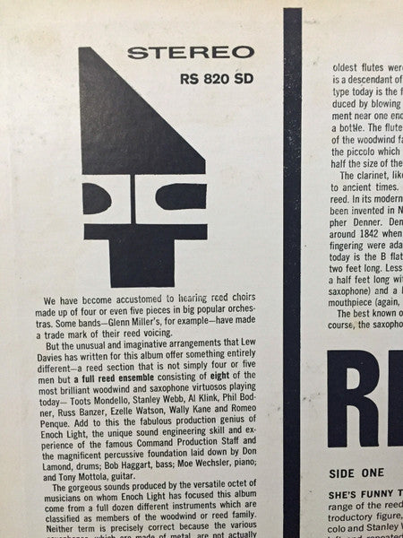 The Command All-Stars : Reeds And Percussion (LP, Gat)