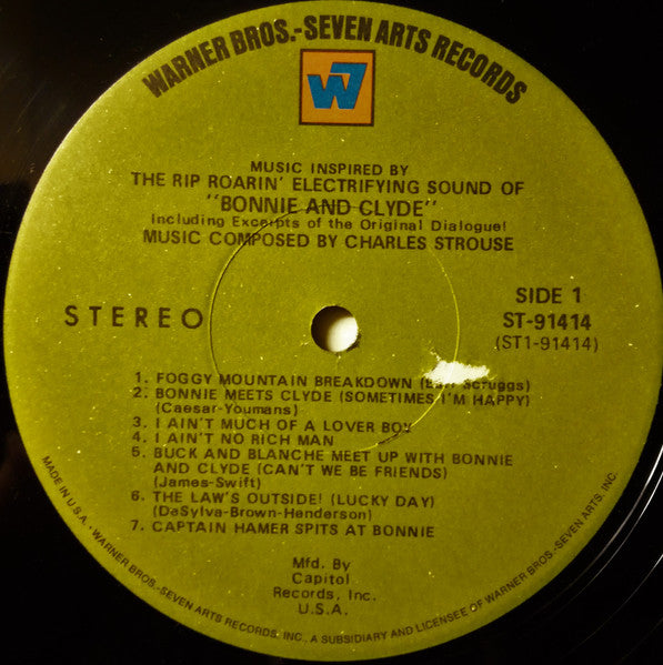Charles Strouse : Bonnie and Clyde (LP, Album, Club)
