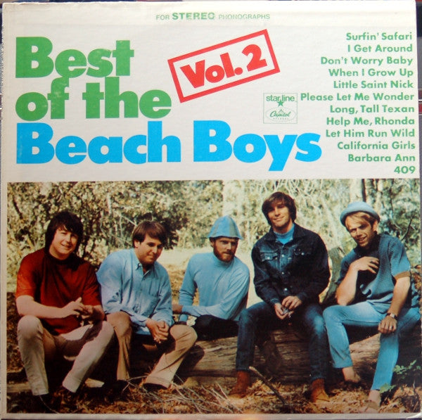 The Beach Boys : Best Of The Beach Boys, Vol. 2 (LP, Comp, RE, Duo)